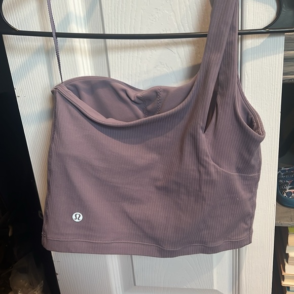 Ribbed Nulu Asymmetrical Tank - Picture 6 of 6